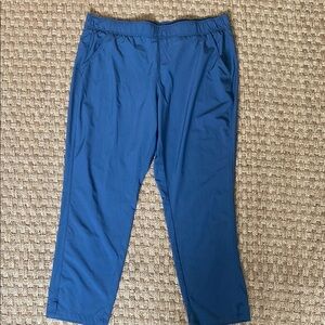 Eddie Bauer Blue Departure Ankle Preformance Pants sz XL